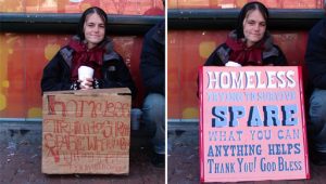  Signs for the Homeless